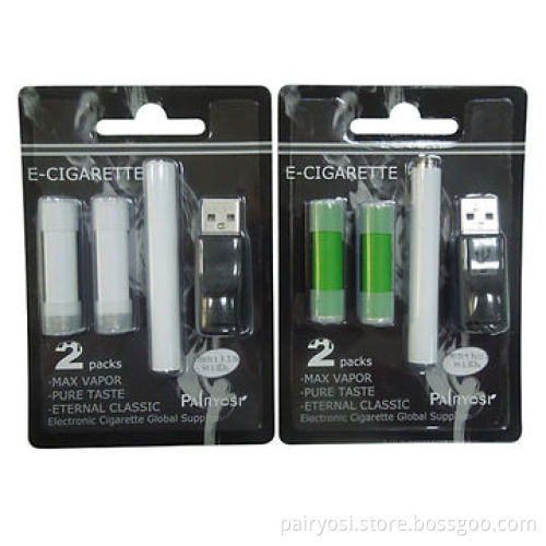 Disposable e-cigarette starter kits with USB charger